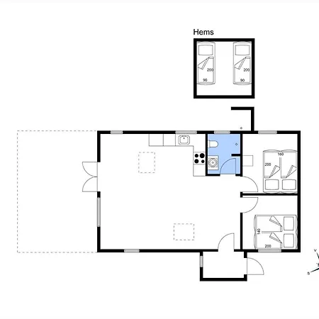 2027-stege-ulvshalevej-257 Semesterbostad *